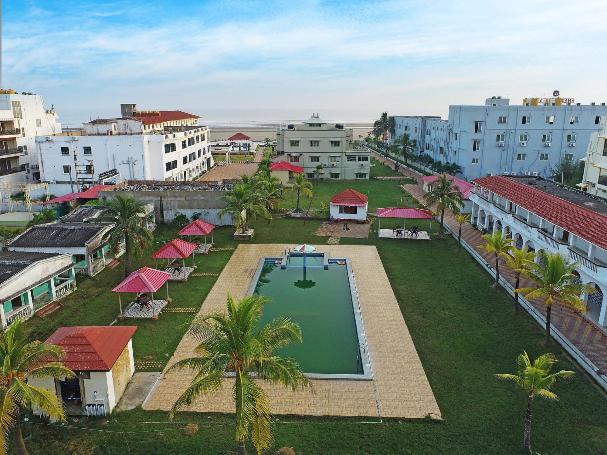 Silver Sand Eco Resort !! Beachfront !! With Biggest Pool And Huge Open Area !! Ideal For Weddings !! Couple Friendly !! มันดราโมนี ภายนอก รูปภาพ